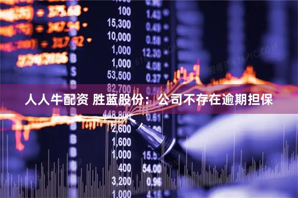 人人牛配资 胜蓝股份：公司不存在逾期担保
